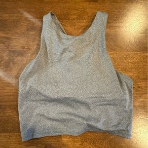 Athleta high neck crop top